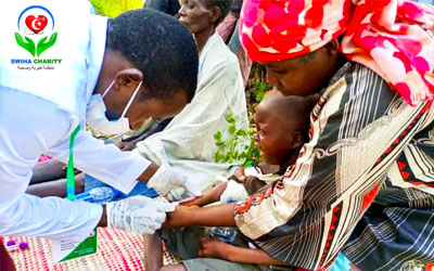 Health Camp in Bidi Bidi Refugee Camp